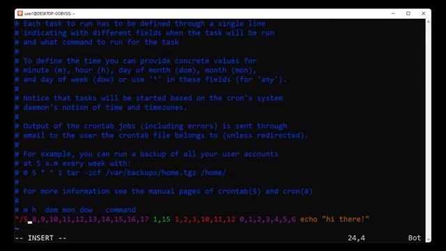 How To Read Crontab Files  Part 2