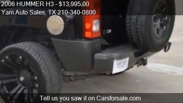 2006 HUMMER H3 Base 4dr SUV 4WD for sale in SAN ANTONIO TX
