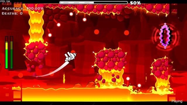 Fingerdash Macro - With clicks, made with Geode and xdBot.
