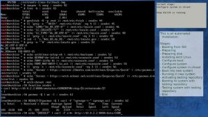 Arch Linux installation recording to kernel 5.10.7-arch1-1 (testing)