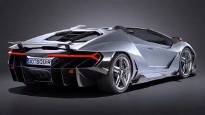 3D Model Lamborghini Centenario LP770-4 Roadster 2017 at 3DExport.com