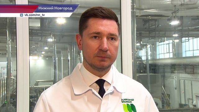 Евгений Люлин проинспектировал молочный завод в Автозаводском районе