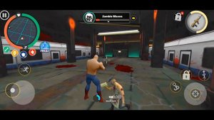 ROPE HERO VICE TOWN (ROPE HERO FIGHT ZOMBIE BOSSES) ZOMBIE WAVES - ANDROID GAMEPLAY