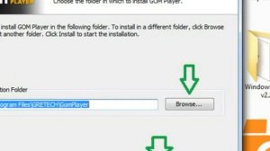 how to install GOM player