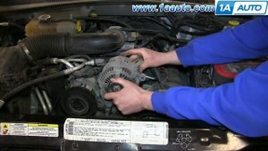 How To Replace Alternator 04-07 Jeep Liberty
