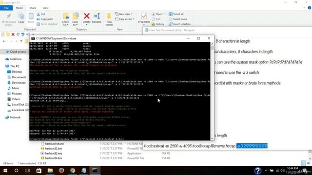 Bruteforce Attack With Hashcat CLI On Windows Part-2 (HACKING) смотреть онлайн