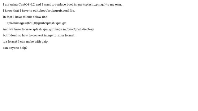How To Change Boot Image In CentOS 6.2? смотреть онлайн