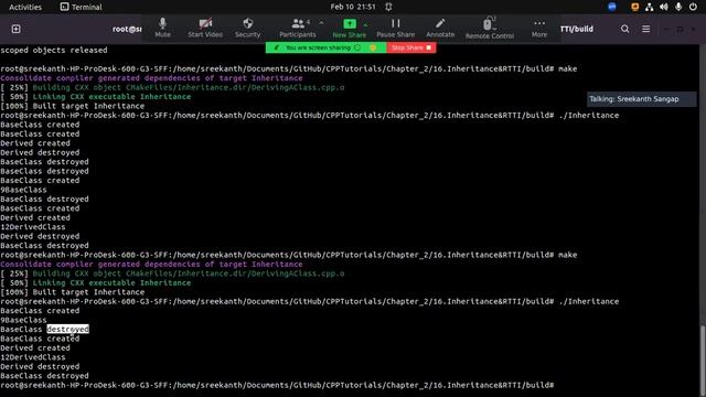 16 Part 1 : Run time Type Identification of a class in CPP