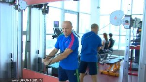 Тренажер кроссовер. Дровосек стоя и лежа.