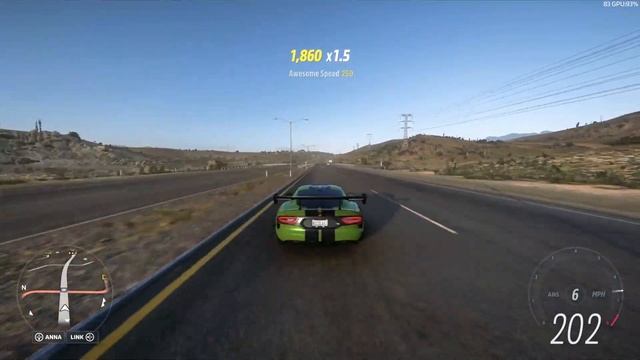 2016 Dodge Viper ACR on the Highway - Loud V10 Madness in Forza Horizon 5 Gameplay. смотреть онлайн