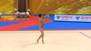 Israeli gymnast Linoy Ashram comes in 2nd at World Championships 14/9/18 P.4 Линой Ашрам