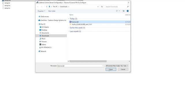 Cadence License Manager Installation for Windows