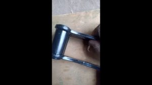 Занижающая скоба прогрессии на эндуро мотоцикле