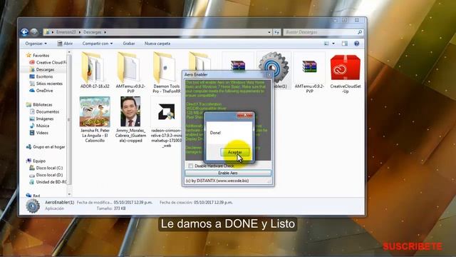 Como Instalar AeroGlass en Windows 7 professional, home, basic, Windows 8, 8.1 y 10 /// 2017 смотреть онлайн