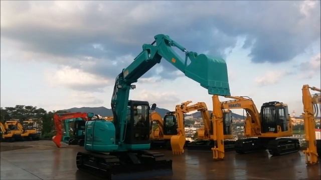 ⭐ Мини Экскаватор #Kobelco SK80UR6 0.25м³ ⭐