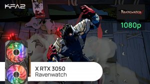 KFA2 X GeForce RTX 3050 Black | Ravenwatch | 1080p (Full HD) разрешение