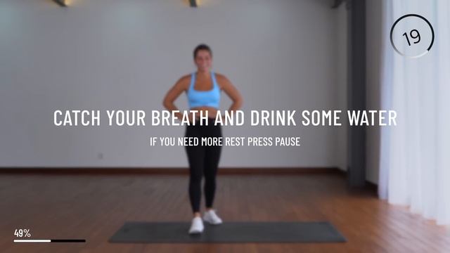 30 MIN CALORIE KILLER CARDIO HIIT WORKOUT (Full Body, No Equipment) смотреть онлайн