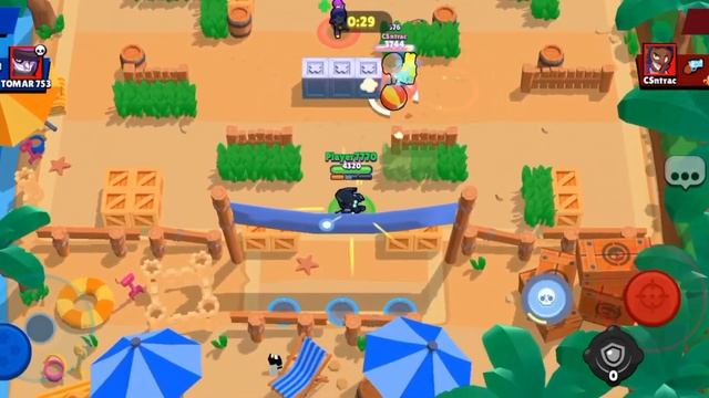 Brawl Stars #01 Gameplay Brawler new Mecha Crow ( Android-IOS )