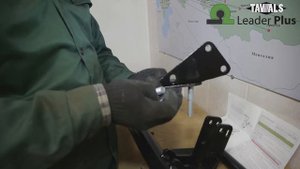 Установка фаркопа Leader L205 -А. LAND ROVER FREELANDER 2 (внедорожник) ( LF ) 2006 -2010 г.в.