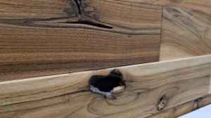 Стеновая панель из массива