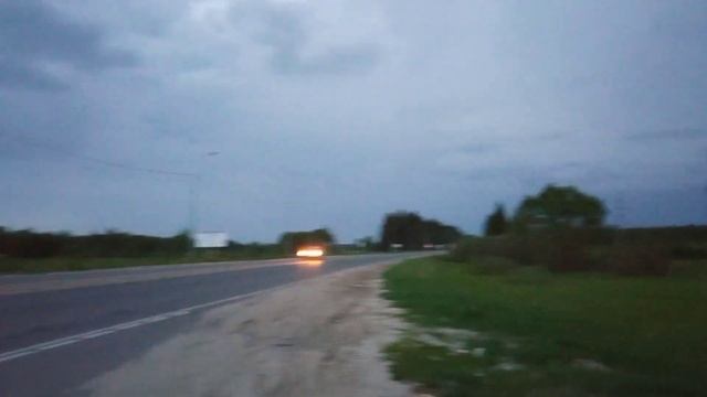 Вечерняя дорога Н. Новгород-Палех