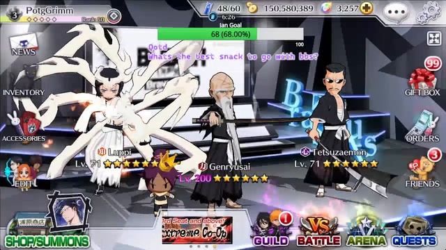 Bleach Brave Souls 3rd seat and chill! смотреть онлайн