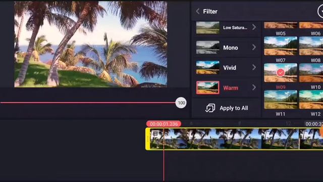 How to use / Add Color Filter on video in Kinemaster app смотреть онлайн