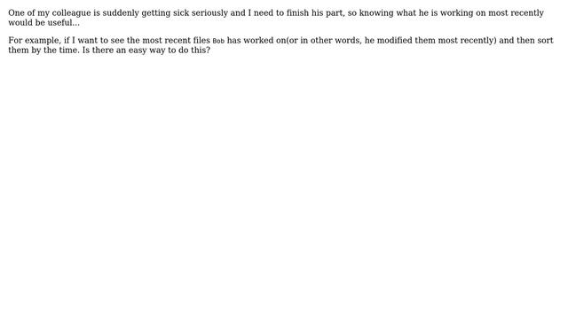 Unix & Linux: List of Recently Modified Files of a specified user in whole disk? смотреть онлайн