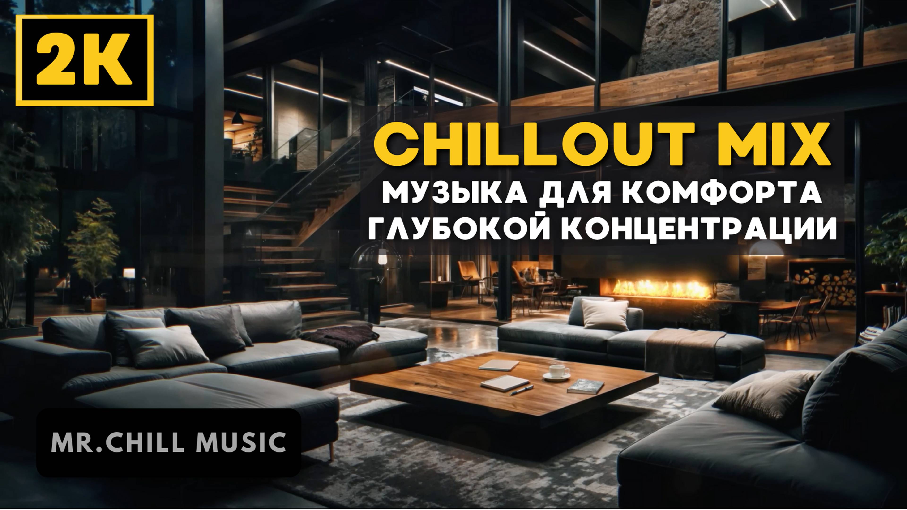 2К Музыка для комфорта, глубокой концентрации - Уютный Chillout Mix