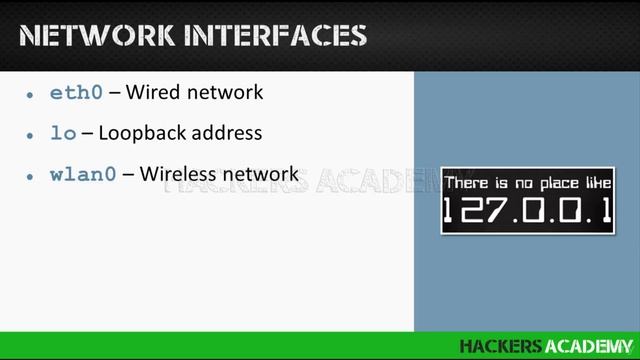 Networking basics on Kali Linux