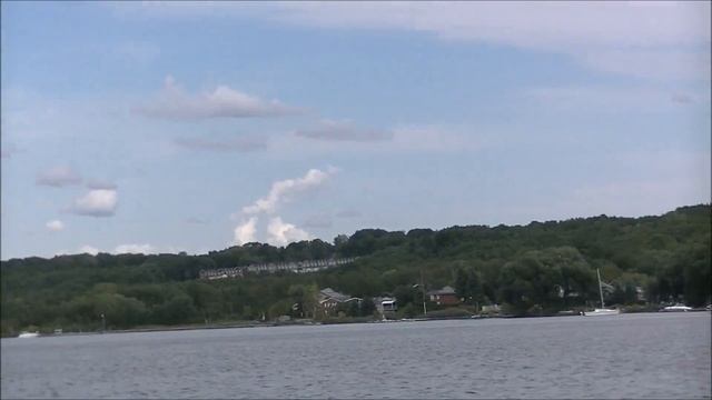 55 - Canada trip, Midland, Ontario, boat ride to Penetanguishene. Путешествия в Канаде смотреть онлайн