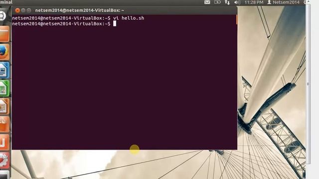 #executing shell programs in Linux, create and execute #bash shell programs, #chmod command