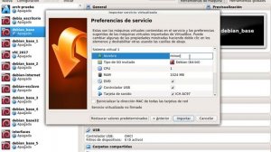 virtualbox debian stretch importar/exportar 2018 07 01