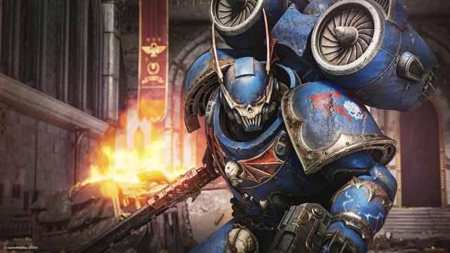Warhammer 40k Space Marines 2 PvP Assault class with Hammer  pulled out the game solo