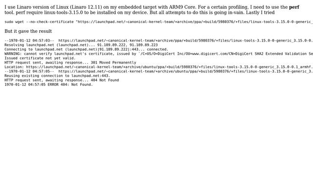 Unix & Linux: Linux tools for perf (install linux-tools-3.15.0)