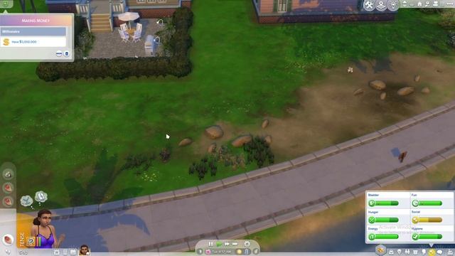 Sims 4 -Rags to riches challenge - part 1 смотреть онлайн