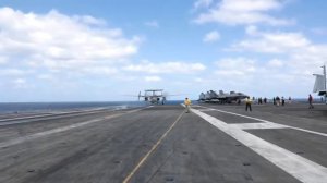 US Navy USS Abraham Lincoln flight operations