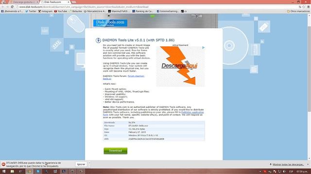 Tutorial: Como descargar Daemon Tools -MaximuSTeKiS-