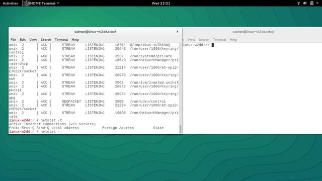 Linux Networking Basics Part 5 | NETSTAT | Command-line Tool | @tekco77 @LinuxKing