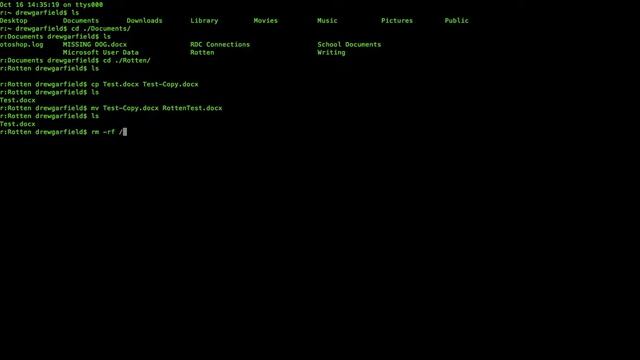 TerminalTutorial - Basics of Terminal