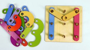 Весёлый Английский Алфавит из Конструктора!