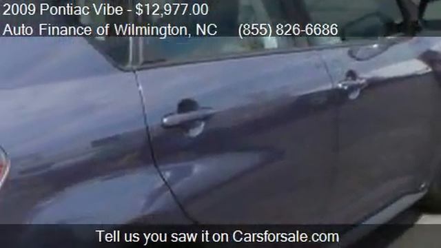 2009 Pontiac Vibe 1.8L 4dr Wagon for sale in Wilmington, NC смотреть онлайн