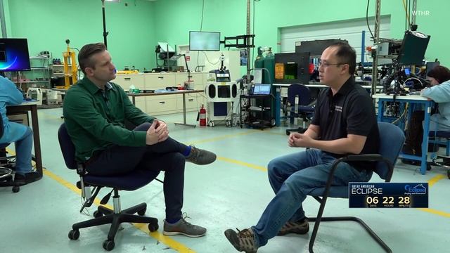 How visually-impaired students will experience April's solar eclipse смотреть онлайн