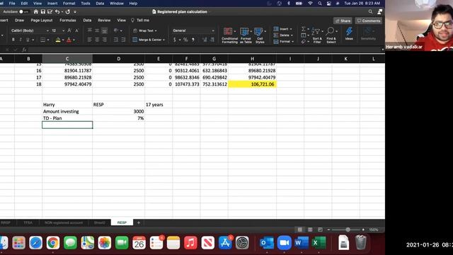 RESP (Registered education savings plan ) Calculation #financialplanning #CFP смотреть онлайн