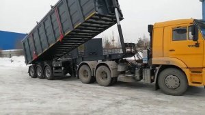 Самосвальный полуприцеп БЗАП