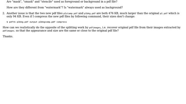 Unix & Linux: Recover pdf from extracted images смотреть онлайн