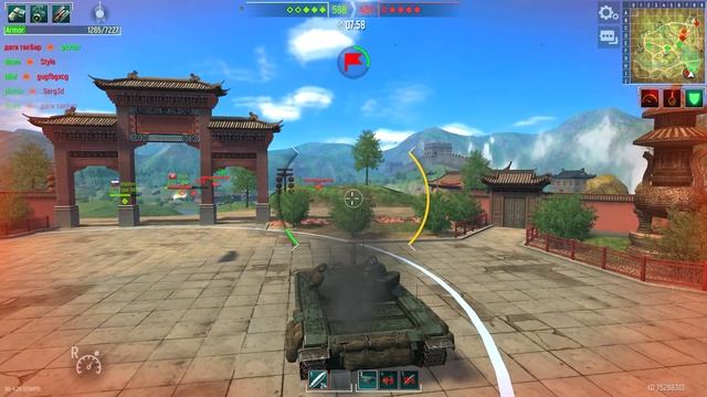 Very hard to capture the flag at Great Wall -- Tank Force #120 смотреть онлайн