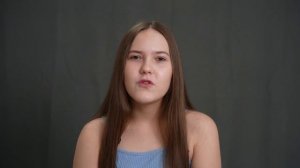 Олеся Котович 15 лет, 162 см. Видеовизитка. Девочка-трудоголик (Июнь 2024_)