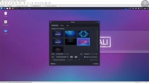 How to change kali Linux wallpaper