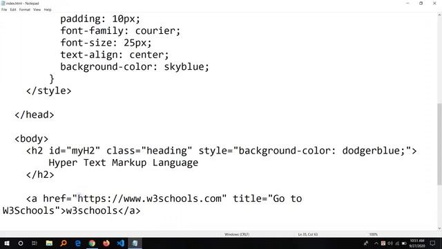 Web Development Tutorial Bangla- part 09- Title + Link element